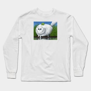 Fat Cat and his Frog Long Sleeve T-Shirt